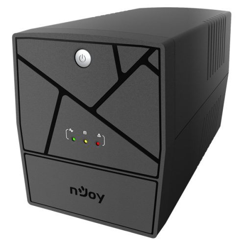 NJOY Szünetmentes 2000VA - Keen 2000 USB (4 Schuko, line-interaktív, fekete)