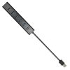 AXAGON HUE-SA7BP USB3.0 CHARGING HUB (Hétportos USB 3.0 hub gyors töltési támogatással. AC adapter a csomagban. Fekete)