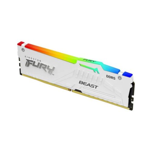 KINGSTON FURY Memória DDR5 16GB 5600MT/s CL36 DIMM Beast White EXPO
