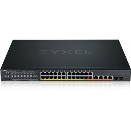 ZYXEL Switch 24-port 2.5GbE Smart Managed Layer 2 PoE 700W 22xPoE+/8xPoE++ Switch with 4 10GbE and, XMG1930-30HP-ZZ0101F