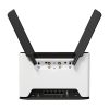 MIKROTIK Wireless Router DualBand, 4x1000Mbps+ 1x2,5Gbps, AX1800, Chateau LTE6 ax, 1xMicroSIM, Asztali