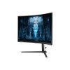 SAMSUNG Ívelt Gaming 240Hz VA monitor 32" G85NB, 3840x2160, 16:9, 350cd/m2, 1ms, 2xHDMI/DisplayPort/2xUSB, Pivot