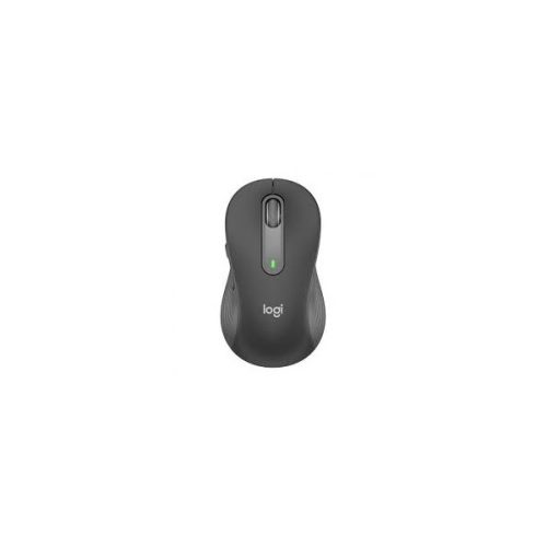 LOGITECH Egér - M650 Signature Vezeték Nélküli Optikai (Large) balkezes Business, Grafitszürke