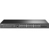 TP-LINK Switch 24x2.5Gbps + 4x10GE SFP+ Layer2 Menedzselhető Rackes, TL-SG3428XPP-M2