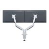 MULTIBRACKETS 2 karos asztali konzol, M Deskmount Gas Spring Dual White (15-27", max.VESA: 100x100 mm, 9 kg)