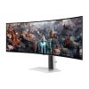 SAMSUNG Ívelt Gaming 240Hz OLED monitor 49" G93SD, 5120x1440, 32:9, 250cd/m2, 0.03ms, HDMI/MicroHDMI/DP