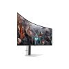 SAMSUNG Ívelt Gaming 240Hz OLED monitor 49" G93SD, 5120x1440, 32:9, 250cd/m2, 0.03ms, HDMI/MicroHDMI/DP