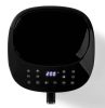 NEDIS KAAF170BK forrólevegős sütő, űrtartalom: 7,2 L, időzítő: 240 perc, digitális, teljesítmény: 1500W, 8 programos