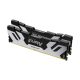 KINGSTON FURY Memória DDR5 96GB 6000MT/s CL32 DIMM (Kit of 2) Renegade Silver XMP