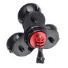 SJCAM Triple Suction Cup Mount  Removable Black