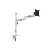 MULTIBRACKETS Asztali konzol, M VESA Deskmount Officeline Single II White (15-30", max.VESA: 100x100 mm, 8 kg)