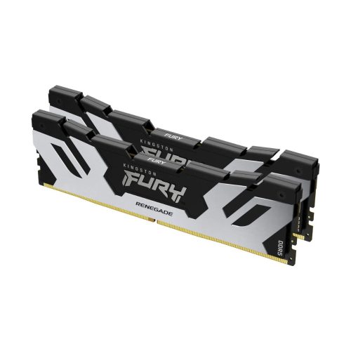 KINGSTON FURY Memória DDR5 64GB 6400MT/s CL32 DIMM (Kit of 2) Renegade Silver XMP