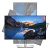 DELL LCD Monitor 27" U2724D LED Edgelight 2560x1440, 120Hz, 2000:1, 350cd, 5ms, DP HDMI 2x USB-C, Thunderbolt, Ezüst