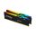 KINGSTON FURY Memória DDR5 64GB 6400MT/s CL32 DIMM (Kit of 2) Beast RGB XMP