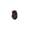 BARACUDA W029907 MANTA-B, BGM-041B gamer egér,8D, fekete, 12800 dpi