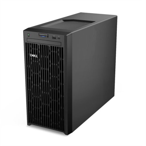 DELL ISG szerver - PE T150 torony (4x3.5"), 4C E-2314 2.8GHz, 1x16GB, 1x2TB 7.2k SATA; S150, iD9 Ba.