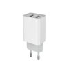 COLORWAY USB töltő adapter, 2USB AUTO ID 2.1A (10W) white (CW-CHS015-WT)