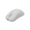 WHITE SHARK AERO-W WGM-5015W gamer egér, 10.000 dpi, 6 gombos fehér