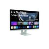 LG Smart IPS monitor 31.5" 32SR50F-G, 1920x1080, 16:9, 250cd/m2, 5ms, 2xHDMI/2xUSB/Bluetooth/AirPlay, hangszóró