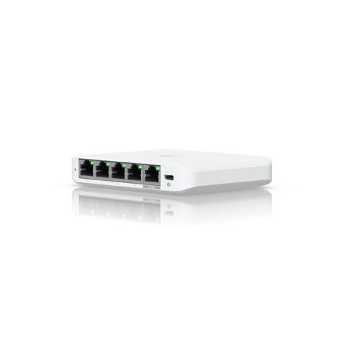 UBiQUiTi Switch 5x2500Mbps, Menedzselhető, Asztali - USW-Flex-2.5G-5