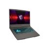 MSI Gaming NB Thin 15 B13VE-2854, 15.6" FHD 144Hz, i7-12650H, 16GB, 512GB M.2, RTX 4050 6GB, NOOS, Fekete