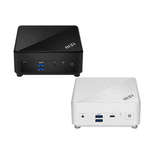 MSI Business DT Cubi 5 12M-406BEU, i5-1235U, Iris XE, M.2 NVME, 2,5" SATA, 4xUSB, Thunderbolt 4, HDMI, DP, 2xRJ45, Black