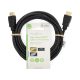 Nedis ultra HD HDMI kábel CVGL34060BK30, HDMI dugó - dugó, 4K@60Hz, ARC, 18 Gbps, aranyozott csatlakozók, hossz 3m