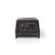 Nedis áramátalakító 230 V AC - 110V AC 300W földelt USA kimenet
