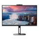 AOC IPS monitor 27" Q27V5CW/BK, 2560x1440, 16:9, 300 cd/m2, 1 ms, HDMI/DisplayPort/USBx4/USB-C, webkamera