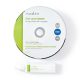 Nedis CLDK110TP cd/dvd/blu-ray tisztító készlet tisztító folyadékkal