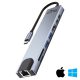 MEDIA-TECH 8in1 GIGA LAN HUB Docking Station