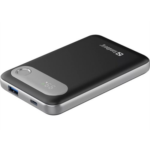 SANDBERG Hordozható akkumulátor, Travel Powerbank 10000 PD20W