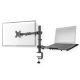 NEDIS MMSISNB110BK asztali monitor és laptop állvány | 15-32" | 75x75 / 100x100