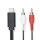 Nedis CCGL64240BK10 USB 3.2 Gen 1 | USB-C™ dugó | 2x RCA dugó | 1.00 m