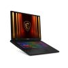 MSI Gaming NB Crosshair 17 HX AI D2WGKG-016, 17" QHD+, Ultra 9 275HX, 16GB, 1TB, RTX 5070 8GB, NoOS, Fekete
