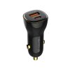 COLORWAY Autós töltő, CW-CHA046PD-BK Power Delivery Port PPS USB (USB-A + USB-C) (60 W) Fekete