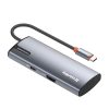 COLORWAY USB-elosztó (dokkolóállomás) CW-HUB01, ColorWay USB-C 5-b-1 Type C PD 100W/USB3.0x3/HDMI 4K