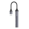 COLORWAY USB-elosztó CW-HUB05, USB-A 4-B-1 USB2.0X3/USB3.0