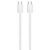 COLORWAY Kábel Type-C CW-CBPDCC061-GR, fonott pamut, PD Fast Charging 60W, 3,0A 1M szürke