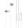 COLORWAY Fejhallgató CW-WD03WT, 3,5 mm-es vezetékes fülhallgató UrbanBeat White