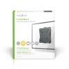 Nedis TVWM1010BK LCD TV / monitor fali tartó konzol, 13-27",  max. teherbírás 30 kg, faltáv:20mm, acél