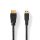 Nedis CVGL34500BK15 mini HDMI - HDMI kábel, 4K@30Hz, 10,2 Gbps, 1,5m
