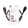 Nedis CCGL61500BK05 USB3.2 - micro-B (micro B) kábel, 5 Gbps, 0,5m