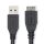 Nedis CCGL61500BK10 USB3.2 - micro-B (micro B) kábel, 5 Gbps, 1m