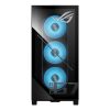 ASUS GAMER DT ROG GM700TZ-R9800X122W, Ryzen 7-9800X, 16GB, 2TB M.2, RTX 5080 16GB, WIN11H, Fekete