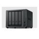SYNOLOGY NAS 4 Fiókos AMD Ryzen V1500B 4x2,2GHz, 4GB DDR4 ECC, 2x2,5GbE, 2xUSB3.2 - DS925+