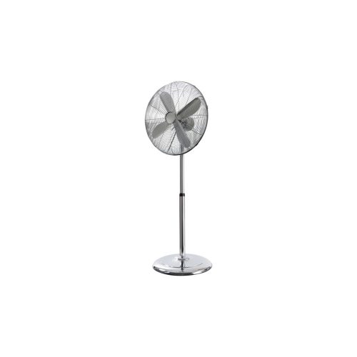 NORDIC HOME FT-562 fém állóventilátor, 3 év garancia, erős stabil kivitel, átmérő: 45 cm, teljesítmény: 60W, 3 fokozat