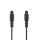 Nedis CAGL25000BK50 optikai audio kábel, TosLink dugó, hossz 5m