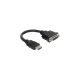 BLACKBIRD Átalakító Adapter HDMI male to DVI female, fekete