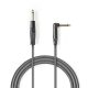 Nedis COTH23005GY30 félprofi audio kábel, 6,35mm mono jack dugó - dugó, hossz 3m, rugalmas